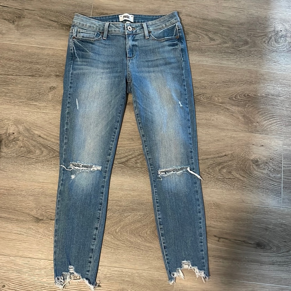 Paige jeans “verdugo crop”